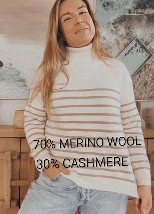 Шикарний светр бренду crew clothing 
company меріносова вовна.  uk 8   eur  36
