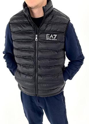 Жилетка чоловіча emporio armani чорна