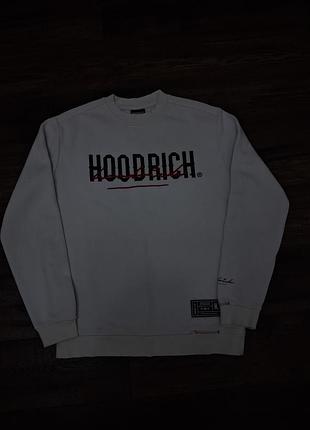 Світшот чоловічий hoodrich білий з логотипом