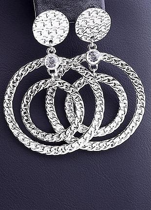 074687 серьги сrystal сrystal 'fj'