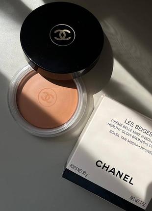 Chanel  les beiges healthy glow bronzing cream бронзер