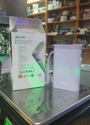 Назва: портативний термопринтер для етикеток та наклейок nelko p21 (bluetooth)