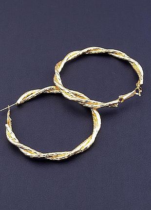 084230 сережки 'fj' 56х5мм.