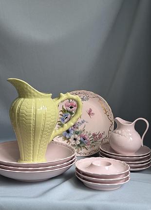 Вінтажний керамічний глечик handmade, англія