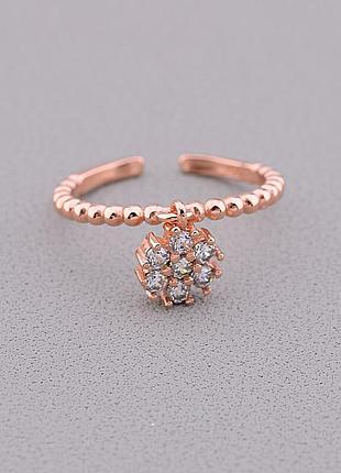 031835-999 кільце 'fj' crystal біжутерний сплав