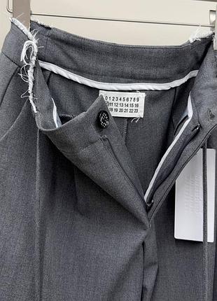 Брюки maison margiela серые 5