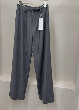 Брюки maison margiela серые 4