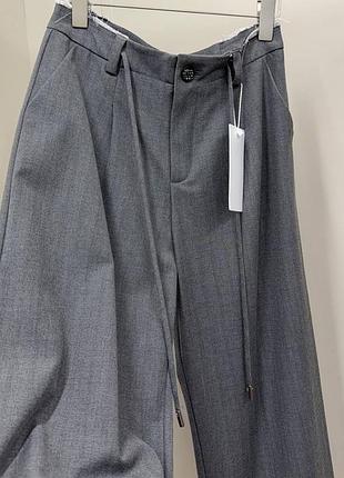 Брюки maison margiela серые 3