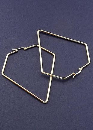 080230 серьги 'fj' 70х60мм.