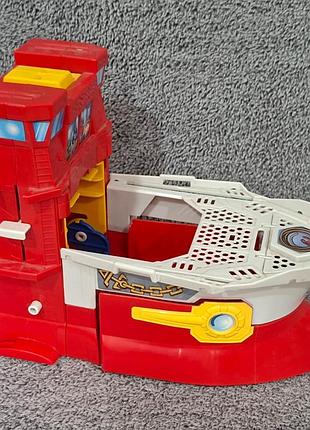 Корабль спасательный трансформер playskool heroes transformers rescue bots high tide rescue rig от hasbro
