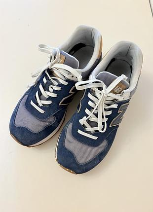 Кросівки чоловічі new balance 574 сині