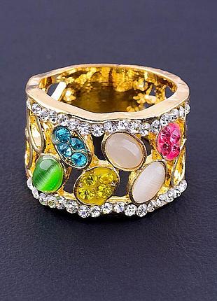 016447-180 кольцо сrystal (гипоаллергенное)