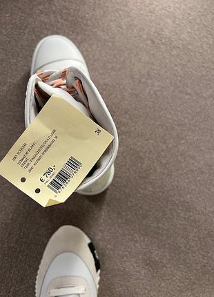 Чоботи жіночі hermes білі 5