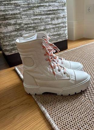 Чоботи жіночі hermes білі 6