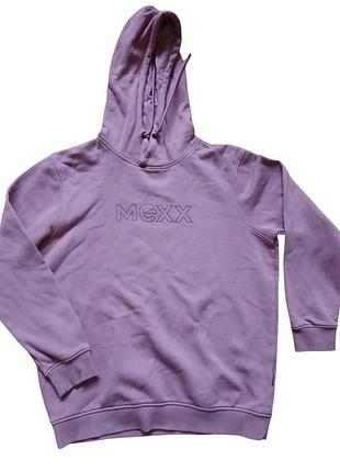 Толстовка жіноча mexx з капюшоном, бузкова