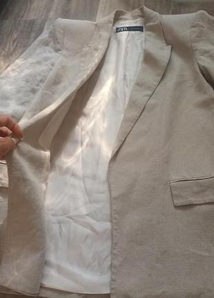 Пиджак женский zara 5