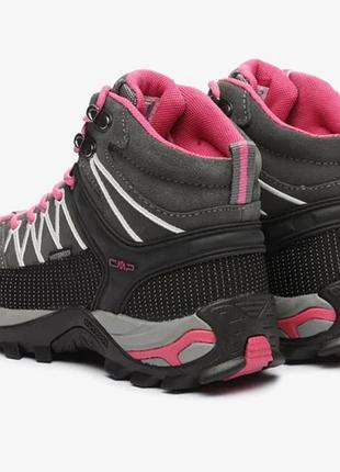 Трекінгові черевики cmp rigel mid wmn trekking shoes wp 3q12946 сірий