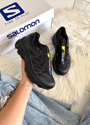 Salomon xt-6 adv dover triple black gore-tex