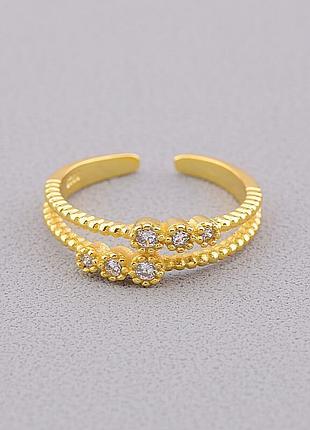 031866-999 кільце 'fj' crystal біжутерний сплав
