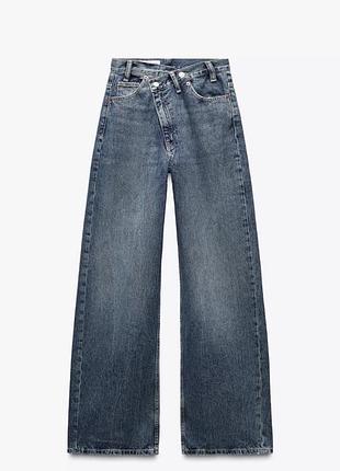 Джинси жіночі zara wide leg