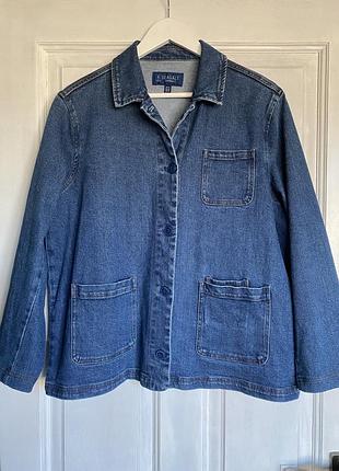 Куртка женская джинсовая seasalt cornwall 14uk/42eur
