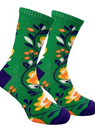Носки premier socks "цветочная роспись", разм. 36-39, 40-42