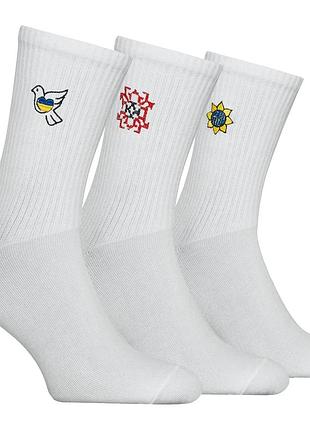 Патріотичний набір шкарпеток premier socks “день незалежності”, 3 пари в наборі, розм. 36-39, 40-42, 43-45