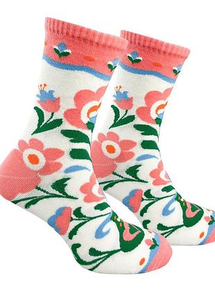 Шкарпетки premier socks «рожевий розпис», розм. 36-39, 40-42