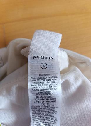 Цільний білий купальник бренду primark, 5