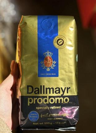 Кава в зернах 500г dallmayr