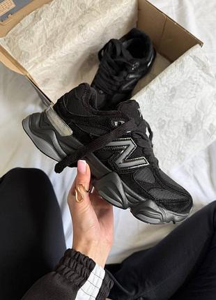 New balance 9060 black термо