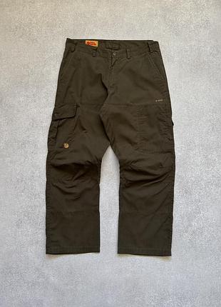 Fjällräven karl trousers 85785 g-1000 мужские брюки карго хаки