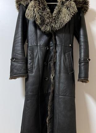 Натуральная дубленка cavalli