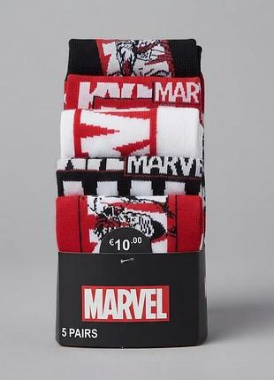 Набор носков marvel (5 пар)