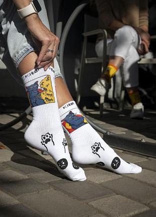 Носки premier socks "angry cats", разм. 36-39, 43-45