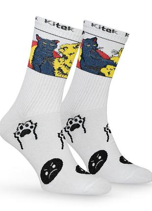 Носки premier socks "angry cats", разм. 36-39, 43-45