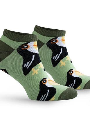 Носки premier socks туканы, унисекс, короткие, разм. 40-42, 43-45