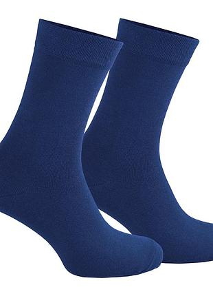 Шкарпетки premier socks, класичні, чоловічі, синя класика, розм. 40-42, 43-45