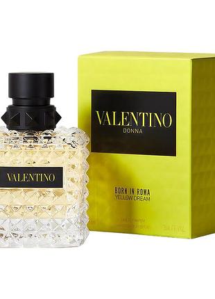 Женская парфюмированная вода valentino donna born in roma yellow dream 100 мл