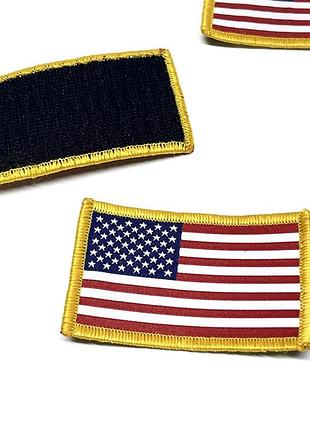 Прапор us шеврон на липучці