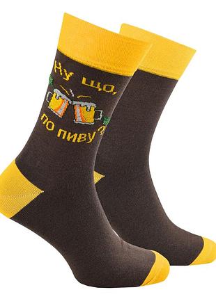 Носки premier socks: “ну что, по пиву?” , мужские 40-42, 43-45