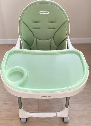 Дитячий стільчик для годування peg perego siesta