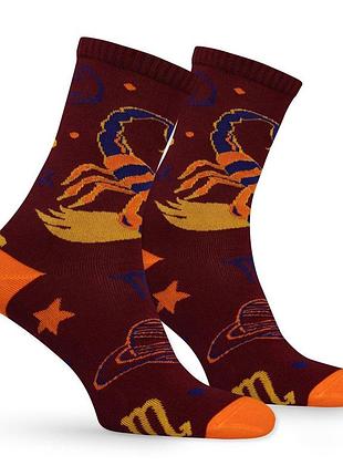 Носки premier socks скорпион, унисекс, разм. 36-39, 40-42, 43-45