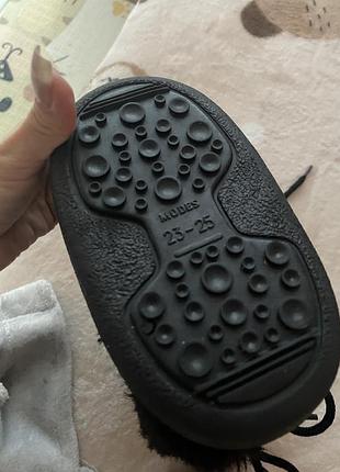 Чоботи дитячі moon boot чорні 4