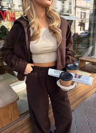 Идеальный флисовый костюм на осень 🍂