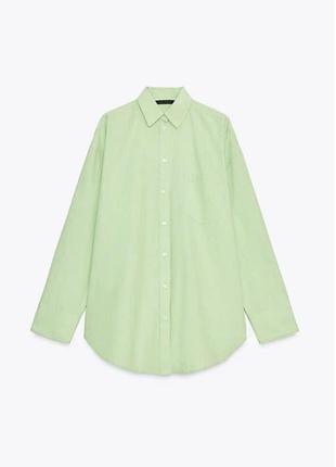 Сорочка рубашка оверсайз zara