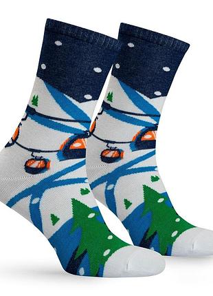 Носки premier socks: "дорога в горы", унисекс, 36-39, 40-42, 43-45