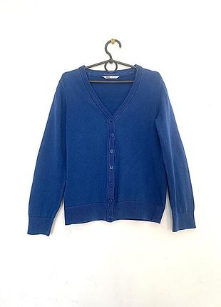 Кофта кардиган для девочки f&amp;f, 100% хлопок, 8-9 лет (128 - 134)