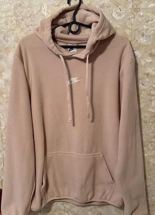 Флисовый худи nike