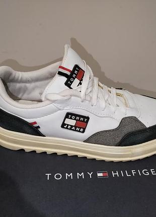 Кросівки чоловічі tommy hilfiger білі, розмір 41-42
